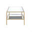 Table basse Astrid Mirro & Finish