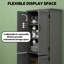 Armoire de maison de ferme, armoire de rangement d'appoint, armoire de cuisine autoportante-1433334235