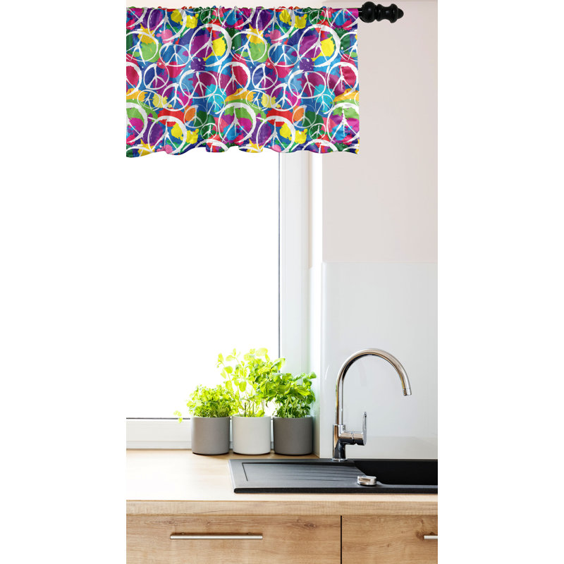 Multicolore Ambesonne Hippie, L 54 po x L 12 po