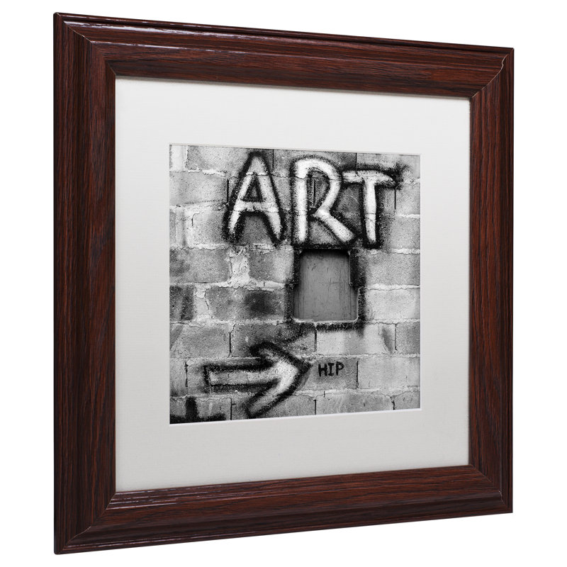 «Art», reproduction de photo encadrée, H 11 po x l 14 po x P 0,5 po, Couleur du cadre: noir