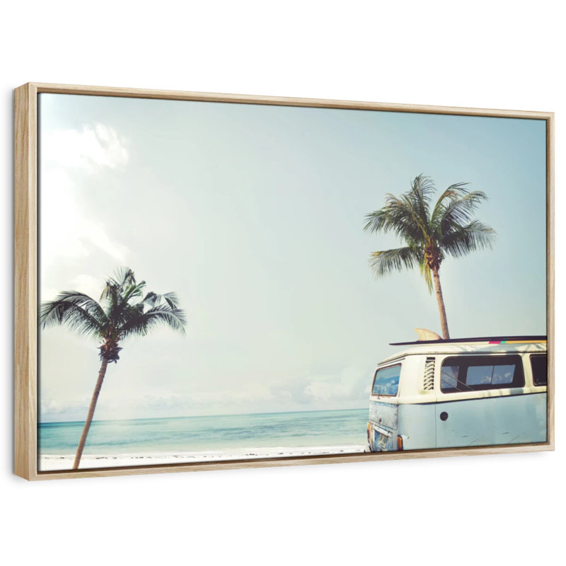 Gillard Retro Surf Van, 13" H x 19" W