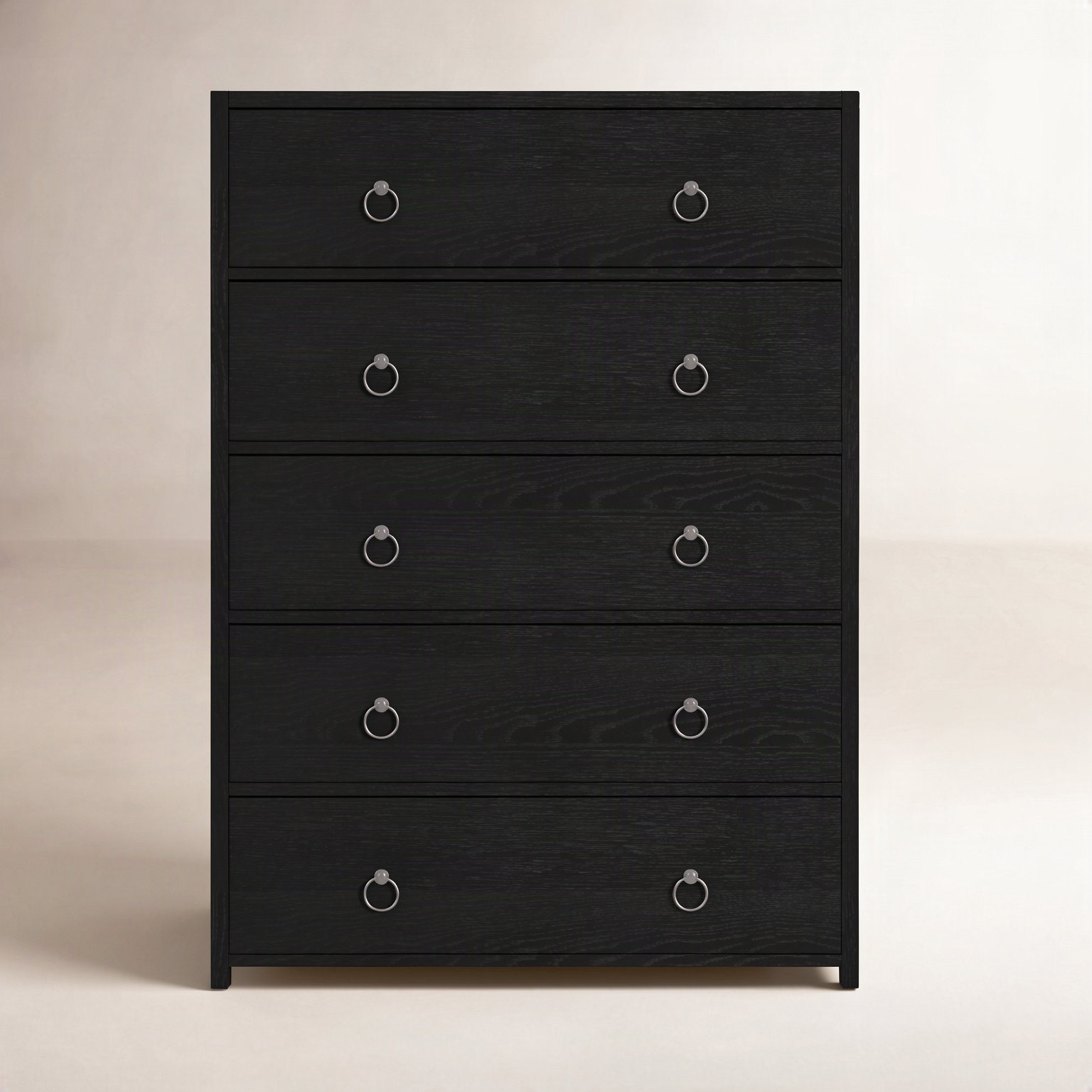 Elin 36" Acacia Dresser, Black