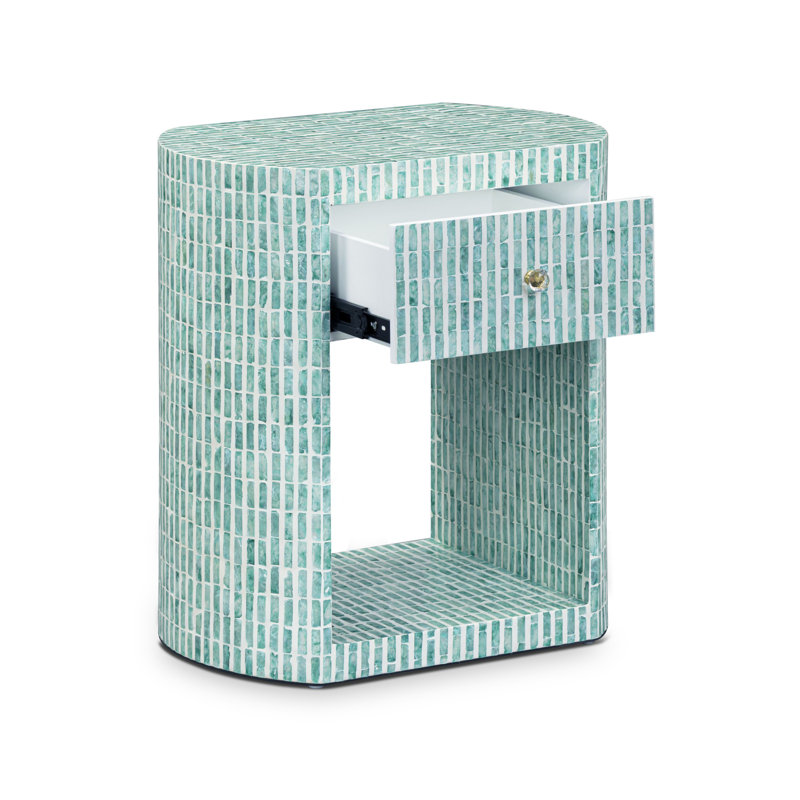 Prim Capiz Shell Nightstand