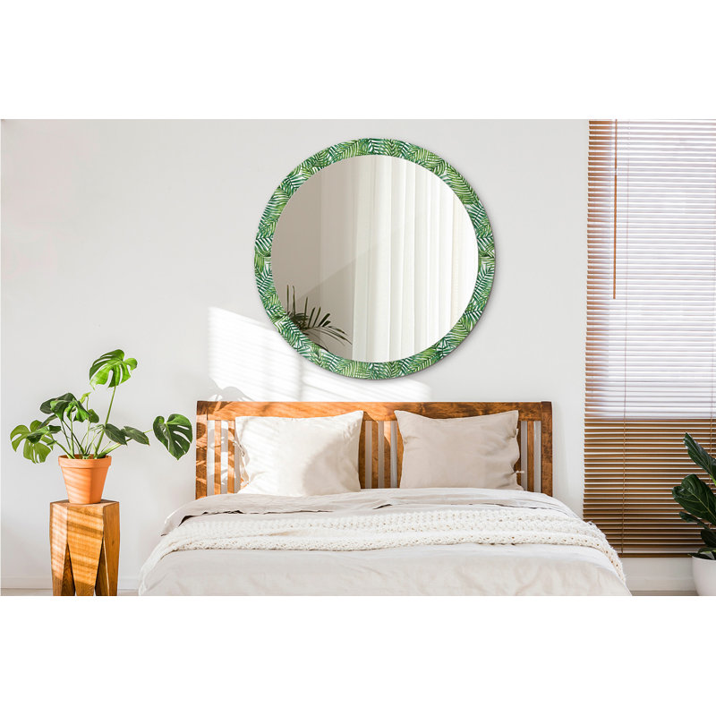 Huldar Glass Flat Wall Mirror