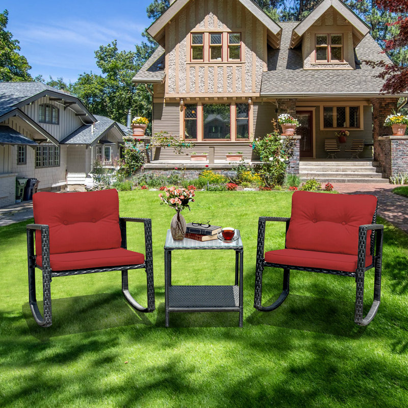 Outdoor Chair, Red