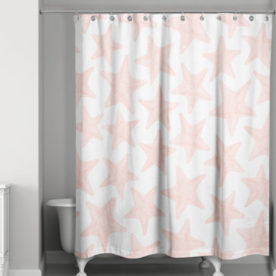 Rideau de douche simple Leeann