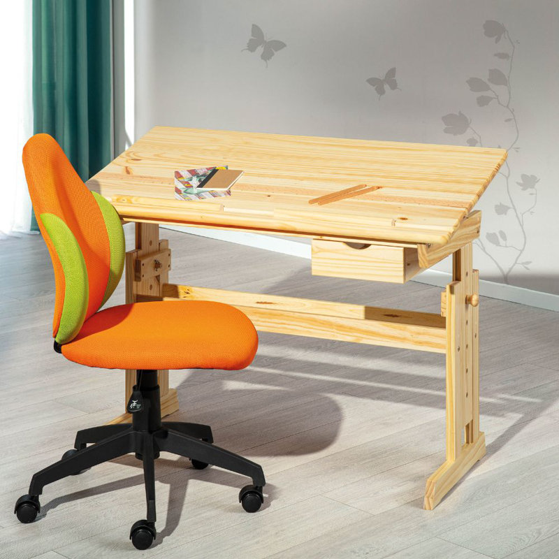 109 cm Kinderschreibtisch Simon, Natural