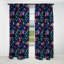 Motif marocain Boho motif II - rideau floral - rideau occultant floral - 1 panneaux-107556003