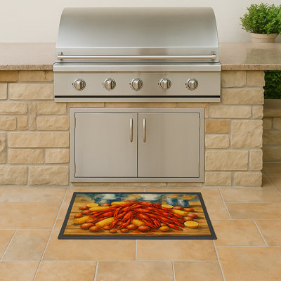 Crawfish Boil Doormat