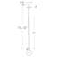 Cascade 1 - Light LED Pendant-69833713-69833715