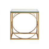 Metal Designs Ellipse Rectangular End Table