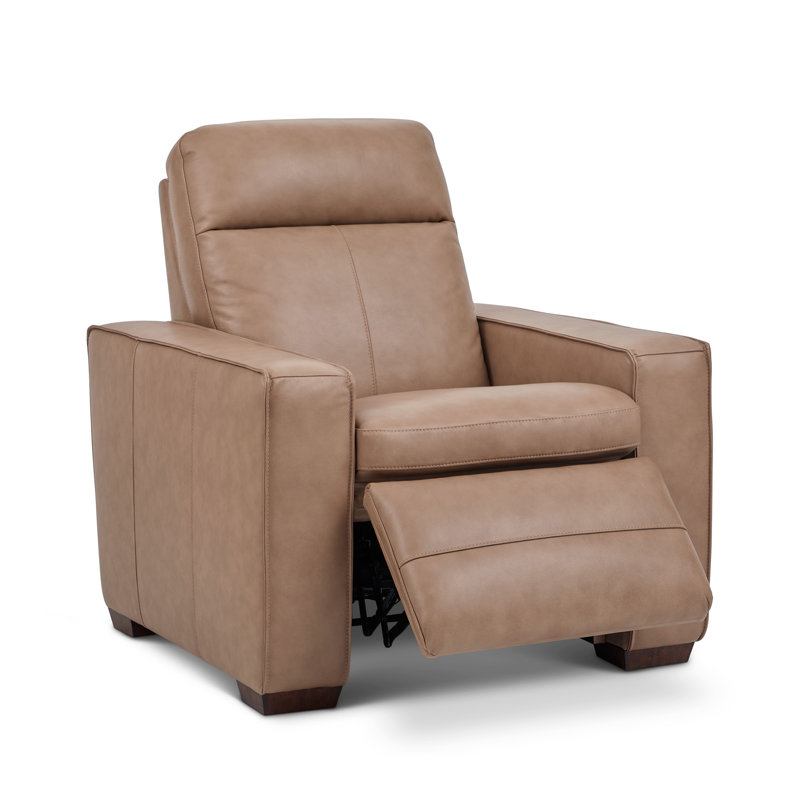 Windsor  Power Recliner With Power Headrest, Lumbar, Tan