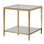 Modern History End Table