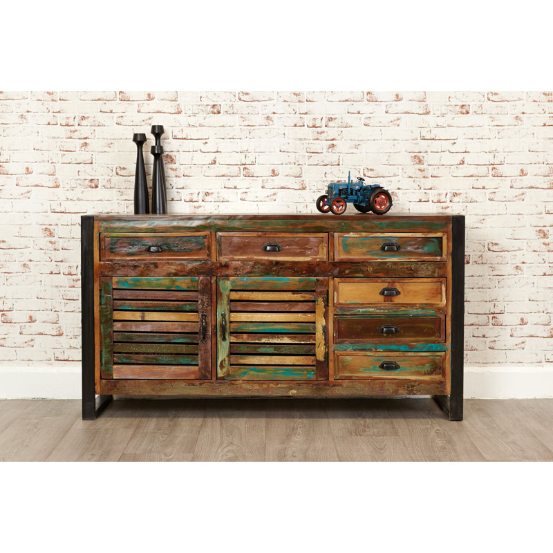 Aurelie 150cm Solid Wood Sideboard