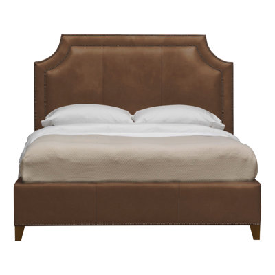 Audrey/Asher Queen Leather Bed