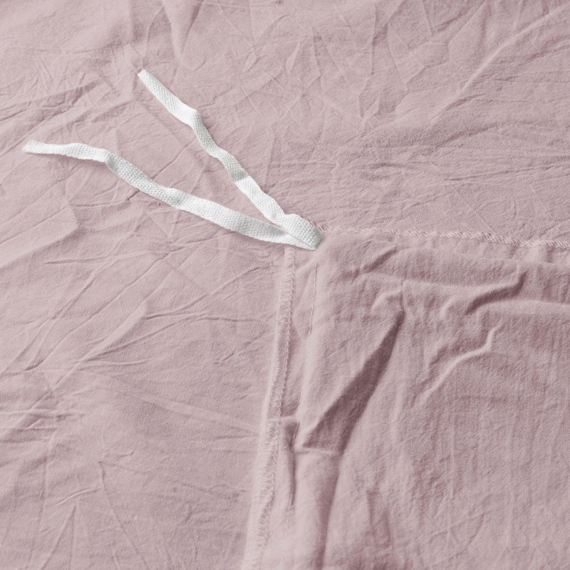 Lavender Cotton King/California King Minimalist Bedspread Cover Set