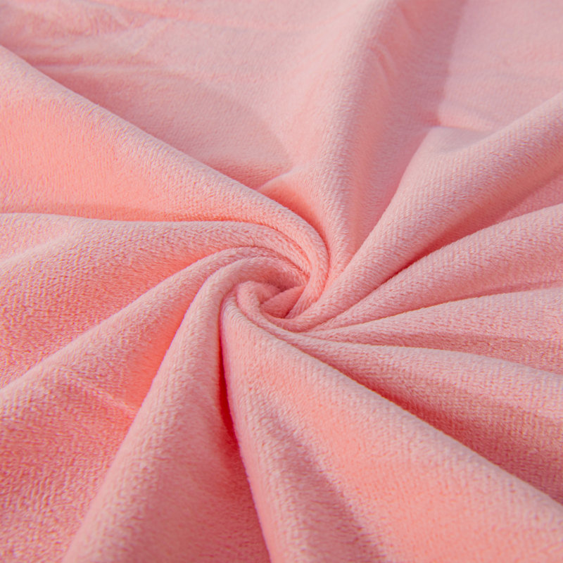 Velvet Zipper Body Pillowcase, Pink