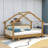 Twin Wooden Kidsbeds with House Frame and Playful Design-1716529733