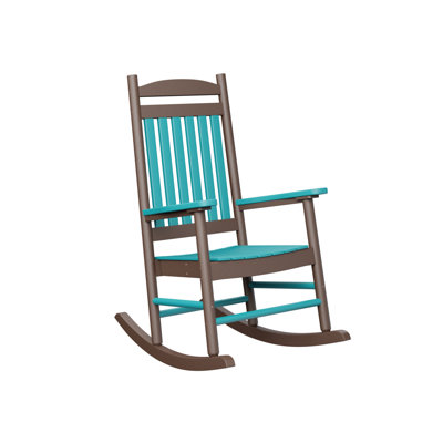 Casual Back Outdoor Rocker Chair
