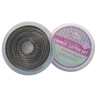 Ensemble 11 pièces de couteau à biscuits winco