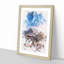 Mountains in Switzerland - Picture Frame Painting Print-56858427-56858428