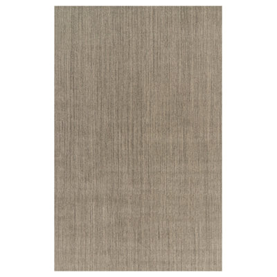 Rug & Kilim’S Oversized Modern Textural Rug With Beige And Gray Striae