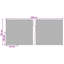 Vidaxl Balcony Screen With Eyelets-126787581-126787570