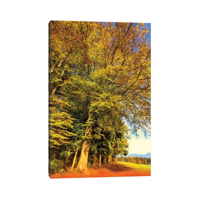 Autumn Landscape by Beli - Wrapped Canvas Print