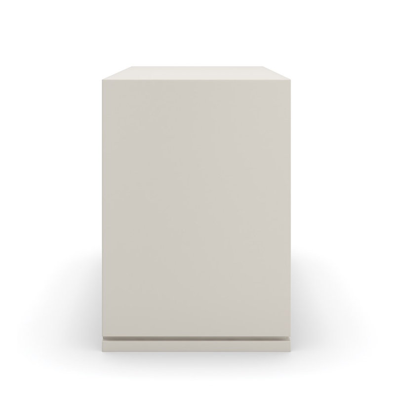 Silver Lining 3 - Drawer Solid Wood Nightstand