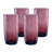 Simonetti 18 oz. Handmade Drinking Glass Set-24176528
