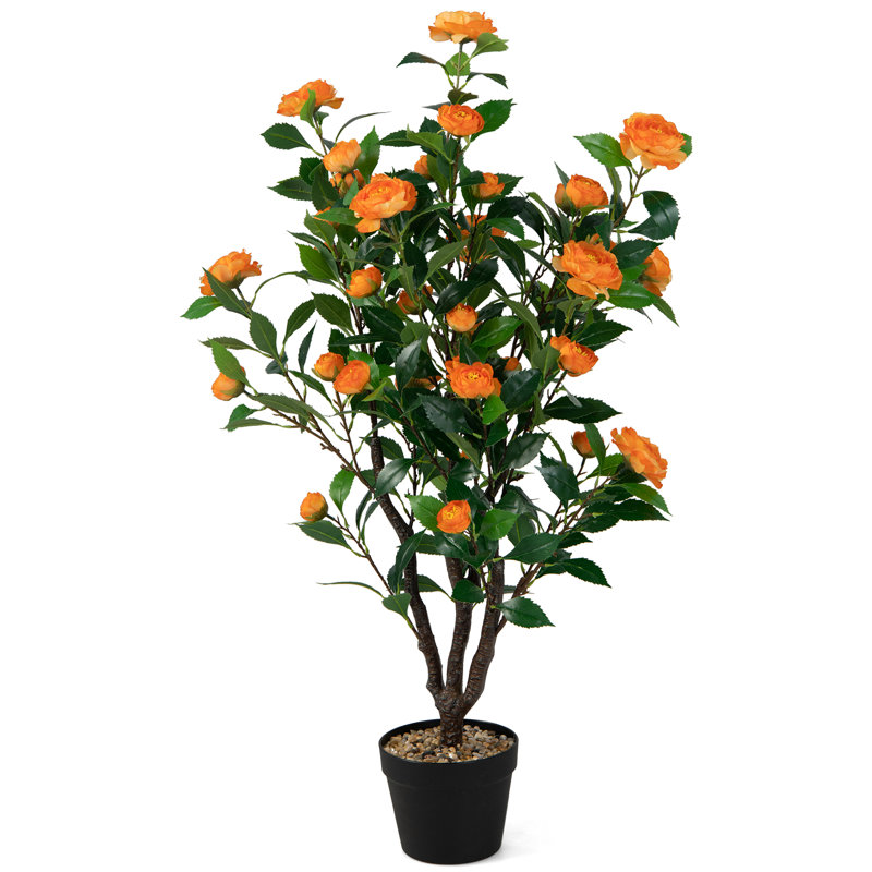 40'' Faux Flowering Tree in Pot