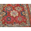 Rustic Antique Caucasian Tribal Floral Pattern Seychour Rug