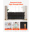 Barrière rétractable de 34,2 po de hauteur extensible à 70,87 po de large pour les animaux de compagnie-449654610