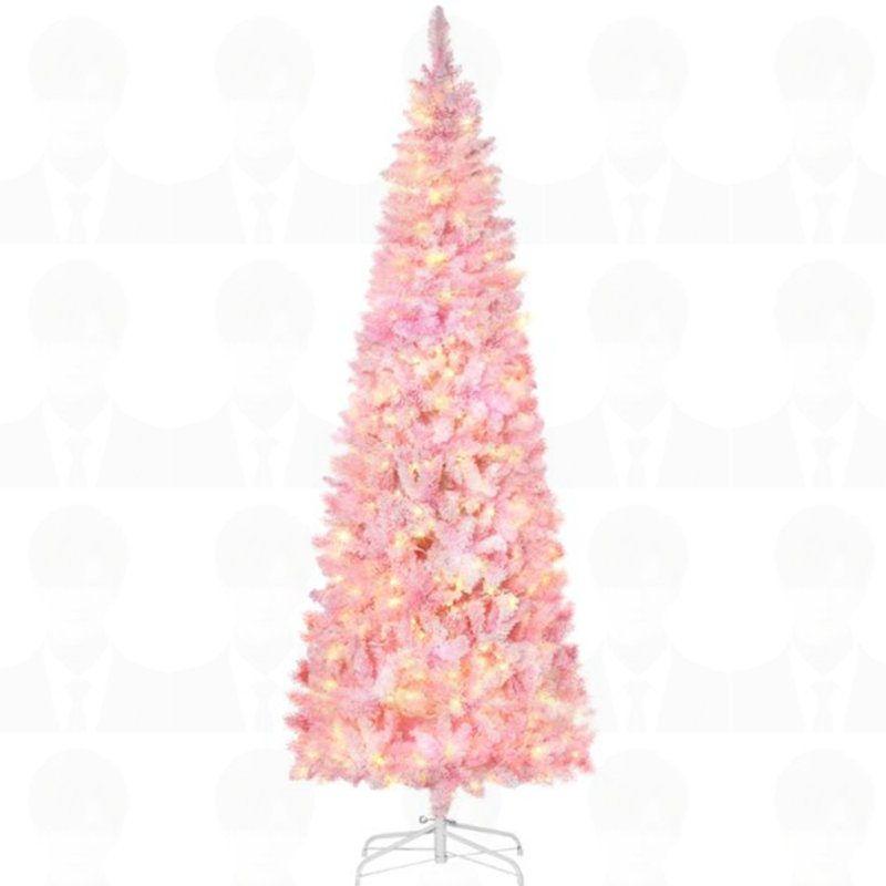Pencil Shape With Christmas Tree