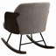 Chaise berçante rembourrée avec pieds en métal-1515607277