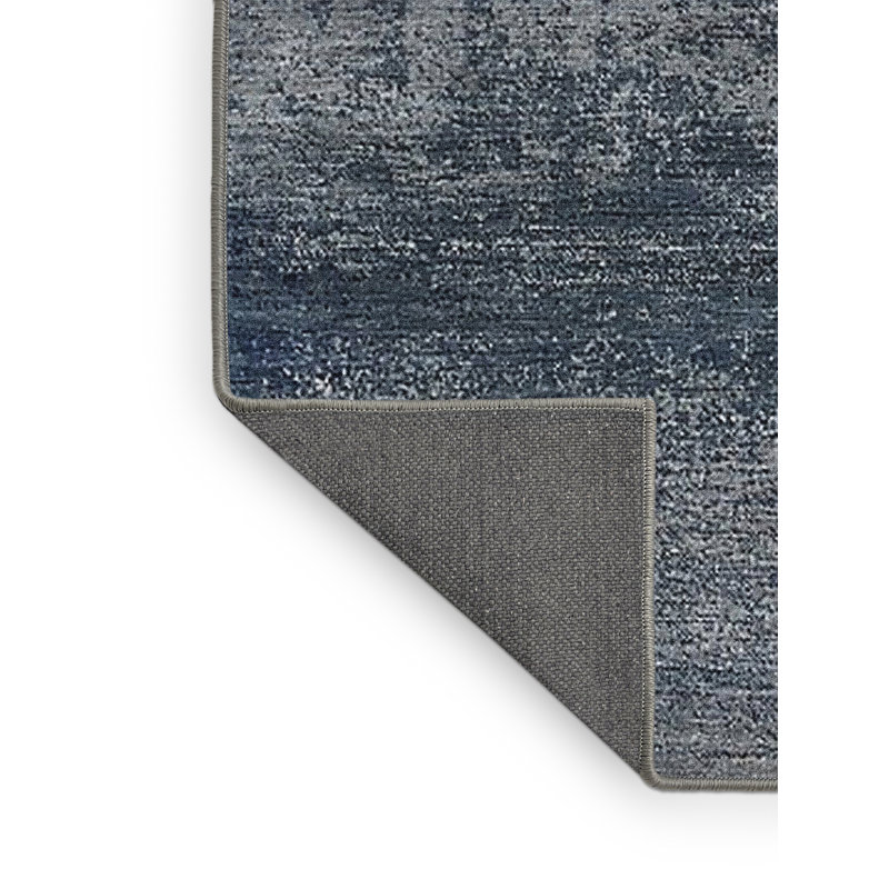 Tapis bleu/beige, Rectangle 8 pi x 12 pi