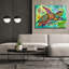 «Sea Turtle 2» par Dean Russo, art mural sur toile-300578287