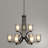 Shirly 9 - Light Dimmable Empire Chandelier-742597795