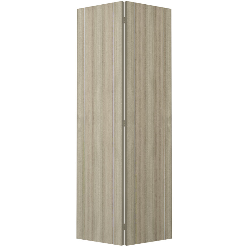 Porte pliante Optima 2U à panneaux et bois pré-finis, 36 po x 80 po, Pin