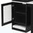59.5" Kitchen Island With Extendable Dining Table, Kitchen Storage Table With Double-Sided Storage, Kitchen Island With 2 Drawers, Power Outlet, Side Open Shelves, For Kitchen, Dining Room, Black-1398516541