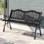 Coppedge Steel Outdoor Bench-910938182
