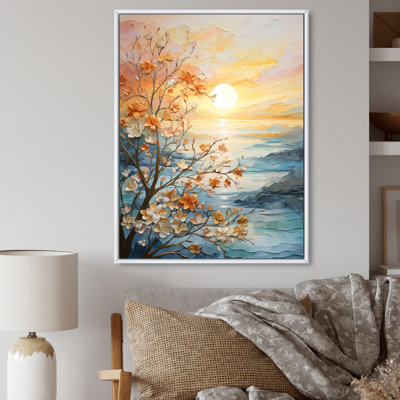 Impression sur toile Ivoneta Bold Sunrise Eernal Renewal I - lever et coucher de soleil