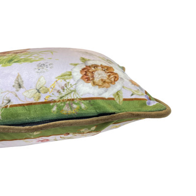 Animal Print Velvet Reversible Pillow Cover