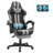 Soontrans Gaming Chair with Footrest High Back Computer Office Gamer Chair with Massage and Headrest Lumbar Support Swivel Seat Ergonomic Game Chair for Adults, Gray-117546156
