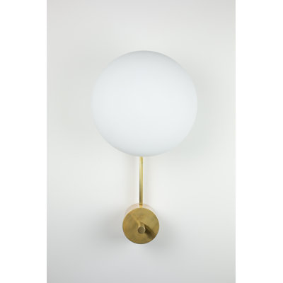 Stella Baby - Light 11" Single Globe Semi Flush Mount