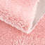 Tapis rose à poils longs Libero-2066298113