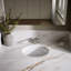 Canvas Metal Oval Undermount Bathroom Sink with Overflow-4612858