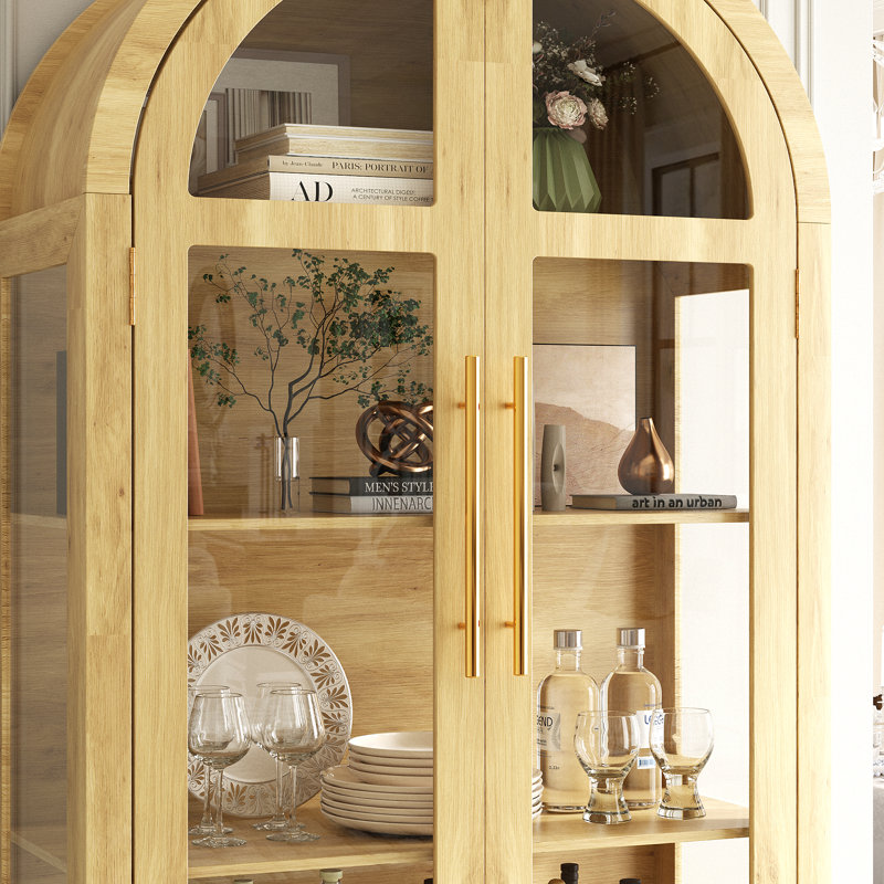 2 -Door 2 -Drawer Filing Storage Cabinet, Oak