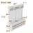 Eloise with Metal Hooks and Storage Space-1965681964