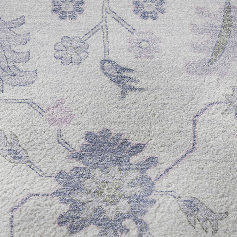 Premium Machine Washable Crestover AMF1854 Global Rug, Rectangle 10' x 14'
